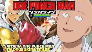 SAITAMA ONE PUNCH MAN ALDOUS SKIN IN MOBILE LEGENDS