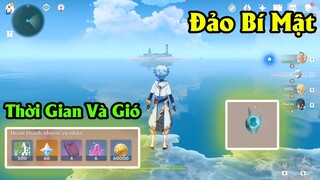 Hướng Dẫn Ra Đảo Bí Mật Nhận Nhiệm Vụ Thời Gian Và Gió Và Lấy Phong Thần Đồng - Genshin Impact