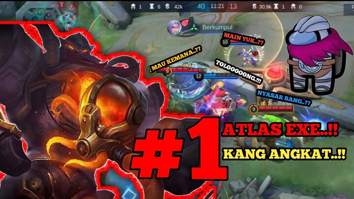 1.MLBB EXE MOMENT.. |ATLAS exe.. Kumpul-kumpul=rata...!!!