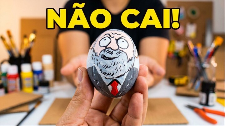 Como Fazer um João-Bobo de Papel que Não Cai!