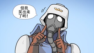 来到花园世界之后终于开心地笑出来的克里格士兵