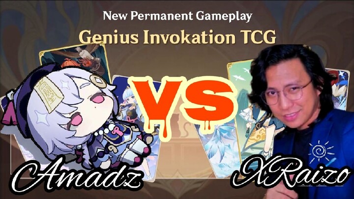 [GENSHIN IMPACT] TCG CHALLENGE (Amadz VS XRaizo)