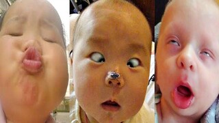 พยายามอย่าหัวเราะ 1001 ใบหน้าเด็กตลกจะทำให้คุณหัวเราะ เรื่องตลก