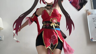 The tooth-baring dance is very suitable for the naughty Hanabi-nyan