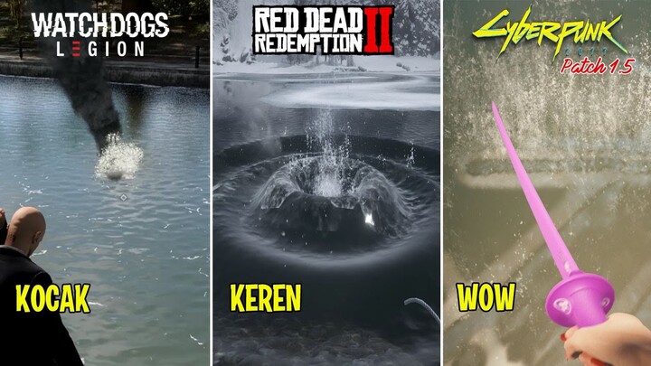 Detail Air pada 19 Game Open World ! Wow Cyberpunk sudah berubah !