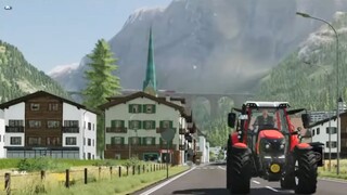 How Big is the Map in Farming Simulator 22? Drive Across the Map (SLOW)