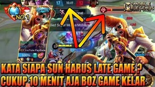 CARA MAIN SUN 10 MENIT END GAME BY SUPREME 1 SUN