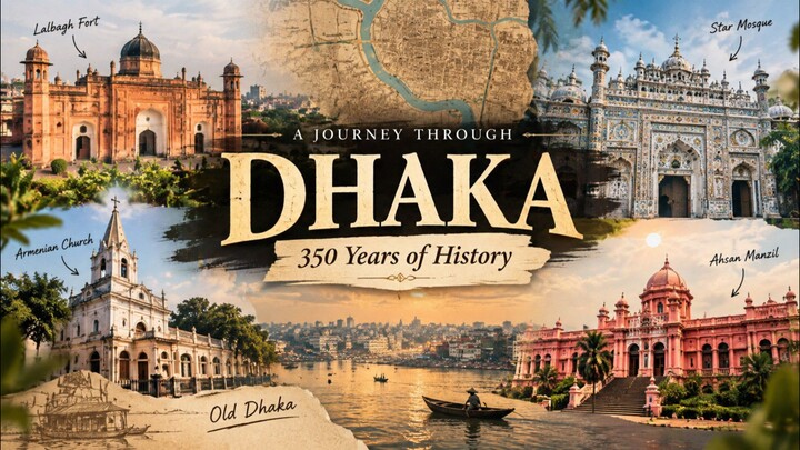 Dhaka: A Journey Through 350 Years of History | Old Dhaka