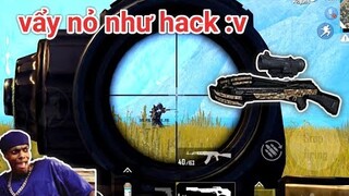 PUBG Mobile - Pha Vẩy Nỏ HeadShot Từ Khá Xa Như Hack | AKM 3x + Nỏ 6x Quá Tuyệt