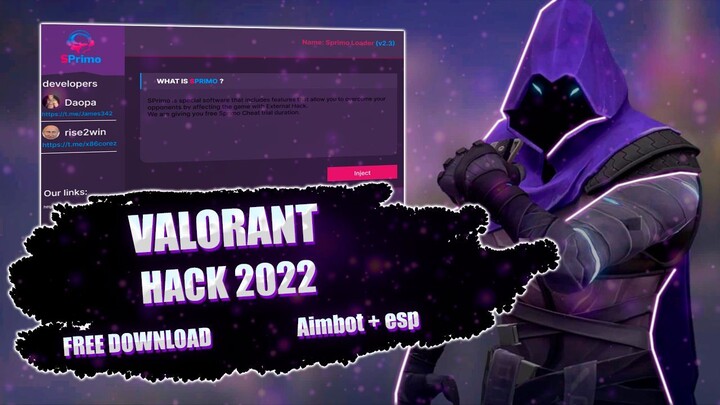 VALORANT free hack download |Aim / esp | undetected 2022-2023