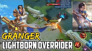 GRANGER LIGHTBORN OVERRIDER NEW EPIC SKIN | LIGHTBORN SQUAD | MOBILE LEGENDS