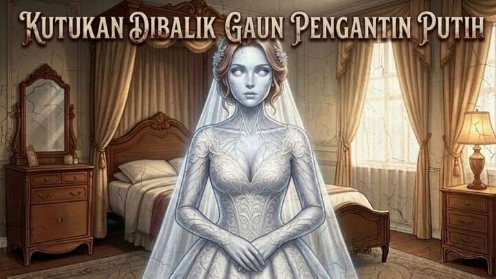 KUTUKAN DIBALIK GAUN PENGANTIN PUTIH- storytelling horor scene