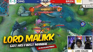 Lord Malikk got his first Maniac this Season