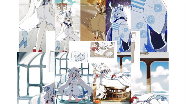 Collection Of Sameko Saba Fan Art Animation