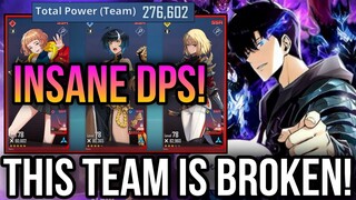 Solo Leveling Arise - Broken Team Destroys Everything! *INSANE DMG*