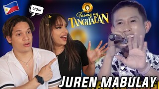 Latinos react to Tawag Ng Tanghalan Daily Winner - JUREN MABULAY for the first time