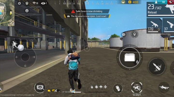 Solo Vs Squad 1HP Clutch 😱 Enemy Shocked Free Fire Max 🔥