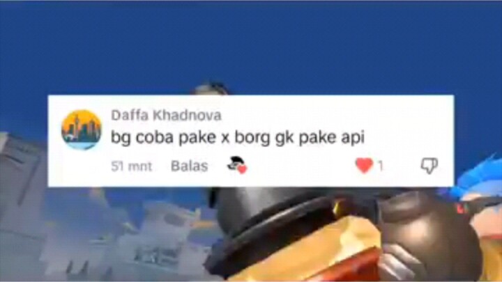 BANG COBA MAIN X BORG