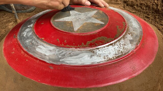 How To Make Captain America's Shield | Marvel | DIY