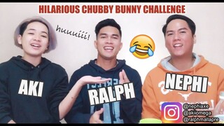 Aki || What's Up Unicorns!? Chubby Bunny Challenge