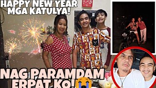 HAPPY NEW YEAR MGA KATULYA! | DIKO INAAKALANG MAG PAPARAMDAM DADDY KO |