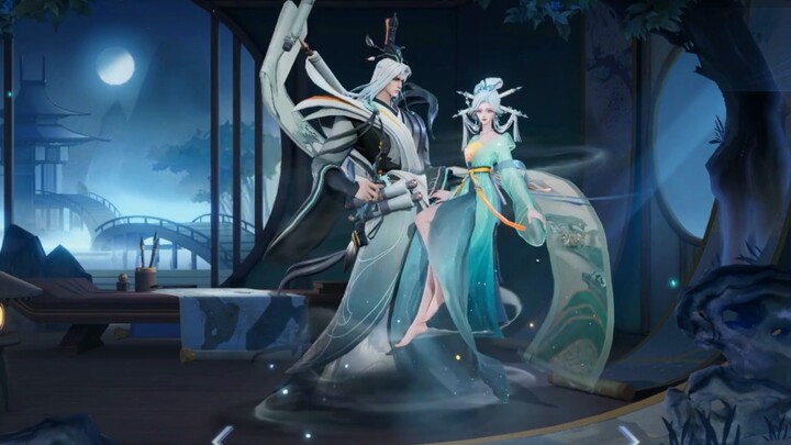 Trang phục mới của Gan Jiang và Moye [Fairy in the Painting] đã chính thức được ra mắt! Moye bước đi