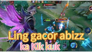 Ling kak Ki kuk menggila MLBB