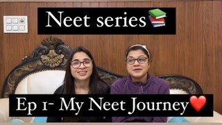 My NEET Journey✨ | NEET Series vlogs | Episode 1 | QnA With My Mom❓