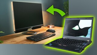 Transform a Damaged Laptop into an ALL-IN-ONE desktop PC