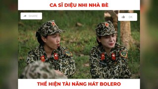 ca sĩ Diệu Nhi nhà bè thể hiện tài năng hát bolero p1 #showbiz