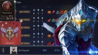 AOV TOP 1 FLO ASIA INDONESIA MASTER RANK 13 KILLS 35%DMG HARD CARRY•|投票发咯服投票i脑洞呢死啊