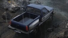 Crossing a mountain stream to Chevrolet CK150