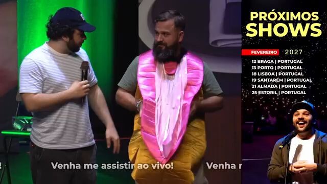RAFAEL GHANEM STAND UP COMEDY