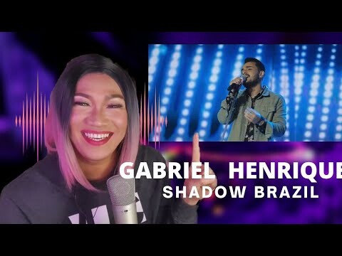 Gabriel Henrique - When I Was Your Man - Programa Raul gil - Shadow Brasil REACTION VIDEO