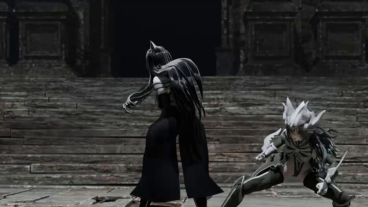 [Ultra Girl Fighting] Dark Ultra Killer VS Dark Tiga, who is the strongest dark giant?