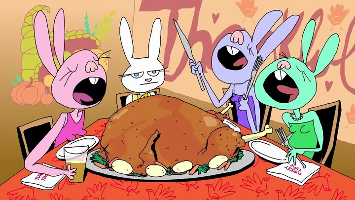 One year ago today, Rabbit decided to become a vegetarian