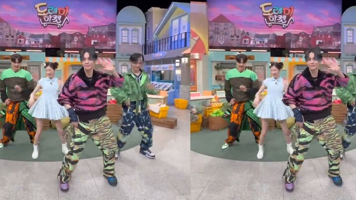 Teaching Taeyeon to dance SHINee's "Hard"