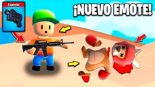 🤩 ¡EL NUEVO EMOTE! 😱 en STUMBLE GUYS