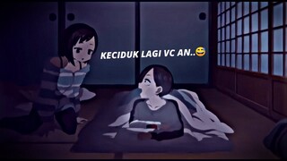 Ketika lagi vc an sama pacar lu tapi malah ada yang..😒 || Jedag Jedug Anime