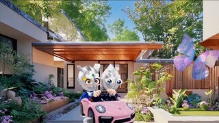 小赛罗惹妹妹生气了。