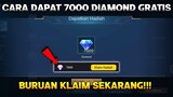 BURUAN!!! CARA MENDAPATKAN 7000 DIAMOND GRATIS DENGAN MUDAH | MOBILE LEGENDS BANG BANG