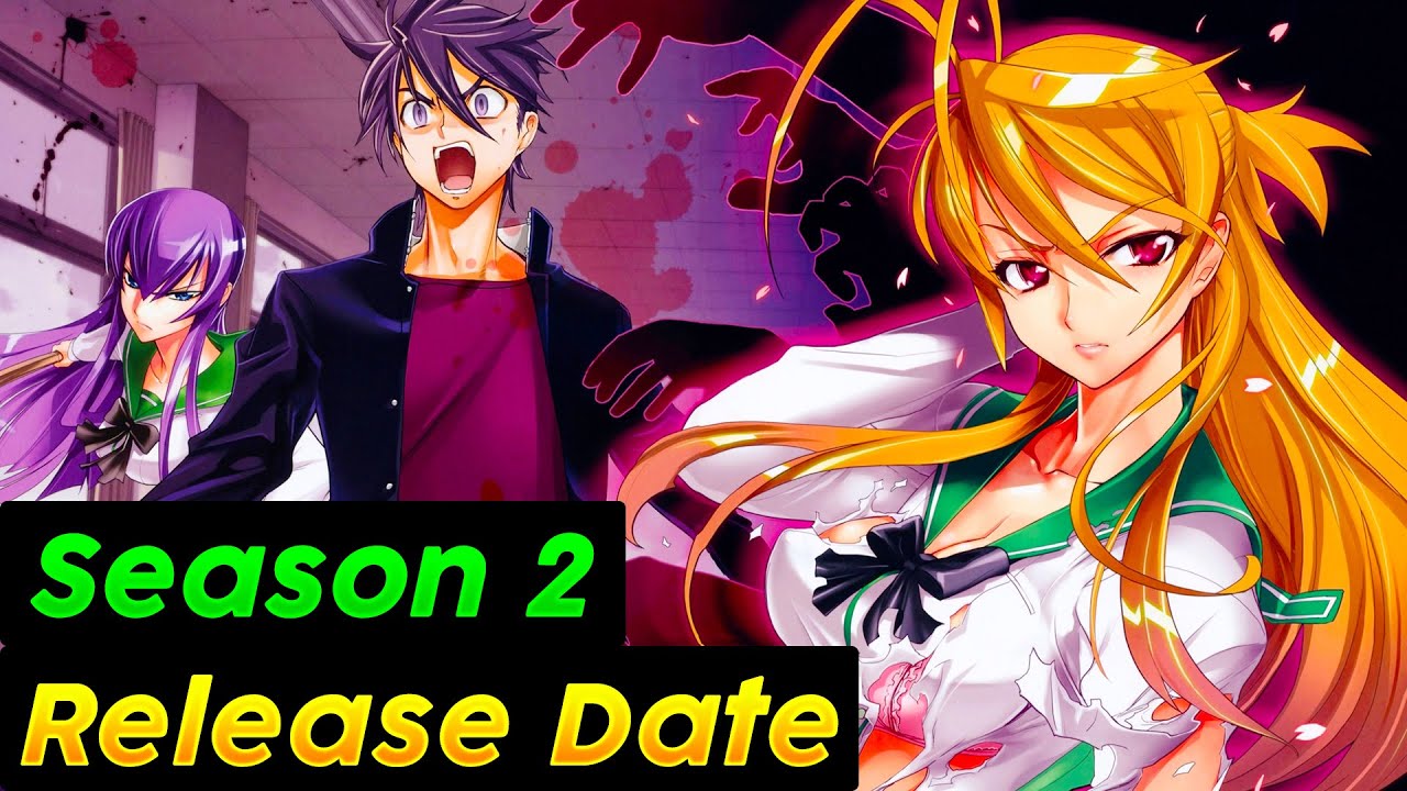 Highschool Of The Dead Season 2 Watch High School Of