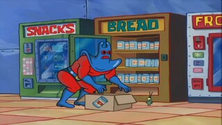 spongebob bahasa indonesia : bersekongkol dengan manray (2/4)