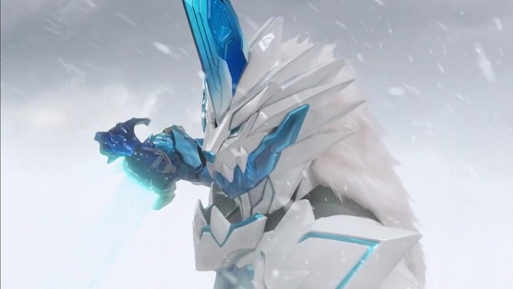 Kamen Rider Blade Silver Hair Ice Beast Wars [Ice Lion] Battle Collection Part 1