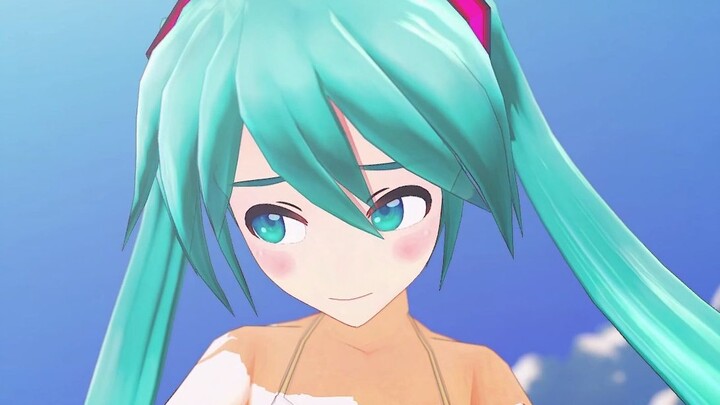 【MMD Theater】Summer and Miku at the beach