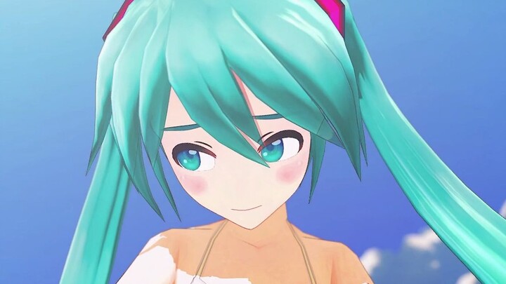 [MMD Theater]Mùa hè và Miku trên bãi biển