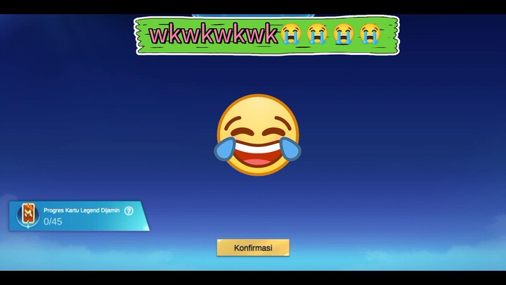 HOKI SEUMUR HIDUP KEPAKE WWKKWKWKW😭😭😭😭😭😭 lawak banget emang