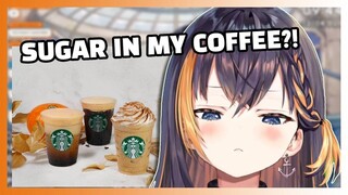 Petra Imitating Coffee Connoisseurs Opinion About Starbucks [Nijisanji EN Vtuber Clip]