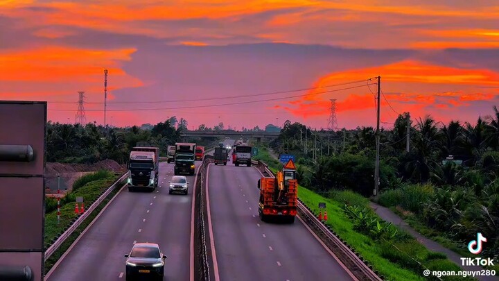 buổi chiều hoàng hôn