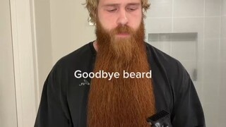 The guy shaved off his 7-year-old beard—his chin is finally presentable!